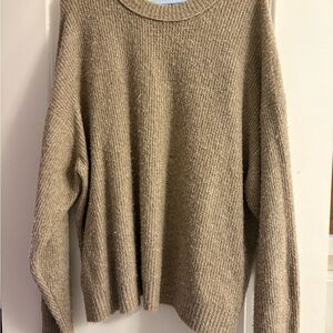 American Eagle Outfitters Classic Tan Sweater
